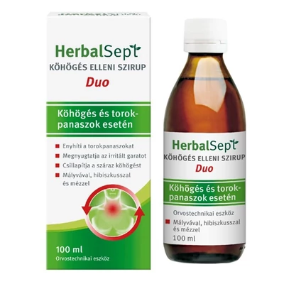 HerbalSept DUO Köhögés elleni szirup  100 ml  Dr. Theiss