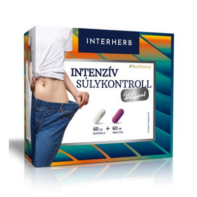 Interherb Intenzív SÚLYKONTROLL 2x60 db kapszula+tabletta