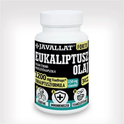 Javallat® Forte Eukaliptusz olaj kapszula 60 db
