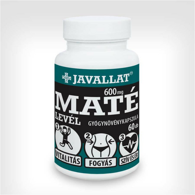 JAVALLAT MATÉ LEVÉL kapszula 60db