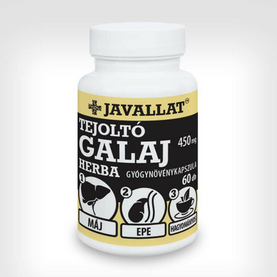 JAVALLAT TEJOLTÓ GALAJ HERBA kapszula 60db