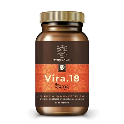 Myrobalan Vira.18 vírus és immunvédelem gyógynövény-komplex – 60db