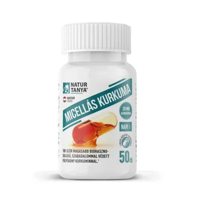 Natur Tanya® MICELLÁS KURKUMA kapszula 50db