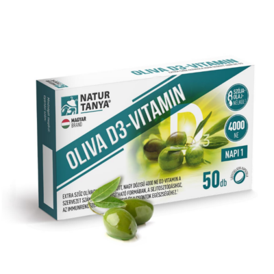 Natur Tanya® OLIVA D3-vitamin 4000NE 50db