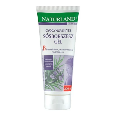 Gyógynövényes Sósborszesz  gél 180ml Naturland