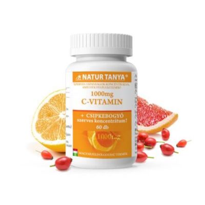 Szerves C-vitamin 1000 mg tabletta 60 db Naturtanya