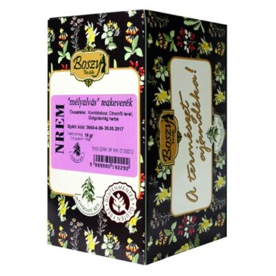 NREM – „mélyalvás” filteres teakeverék 20 filter Gyógyfű