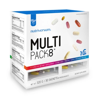 Multi Pack 8 - 30 adag - VITA - Nutriversum