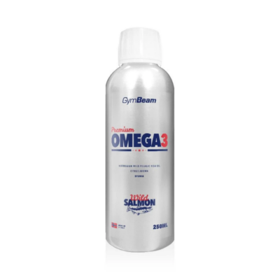 Premium Omega-3 halolaj 250 ml - GymBeam - Neked találták ki, ha tudod, hogy szükséged van Omega-3-ra, de utálod a halat!