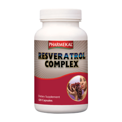 Resveratrol (vörösborkivonat) komplex kapszula 120db  Pharmekal