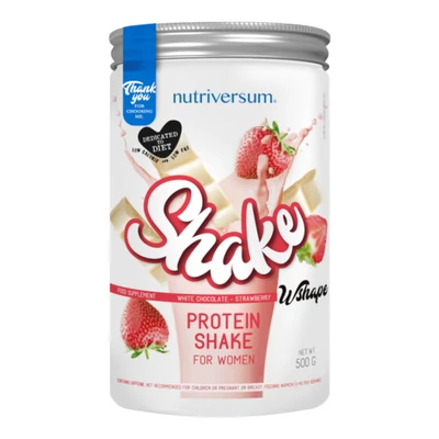 Shake FEHÉRCSOKI - EPER ízben 500 g, WSHAPE - Nutriversum