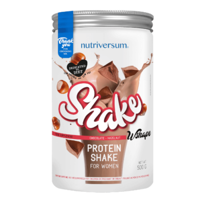 Protein Shake MOGYORÓS-CSOKOLÁDÉ ízben 500 g, WSHAPE - Nutriversum