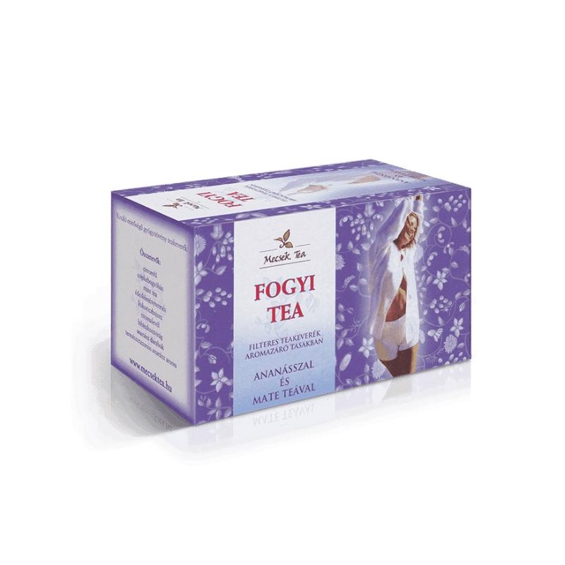 fogyi tea ananásszal és mate teával 1000 kcal étrend